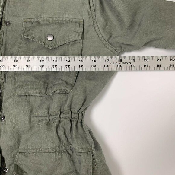 Rails Miles Utility Jacket Jayden Sage Plaid Green - Picture 10 of 11